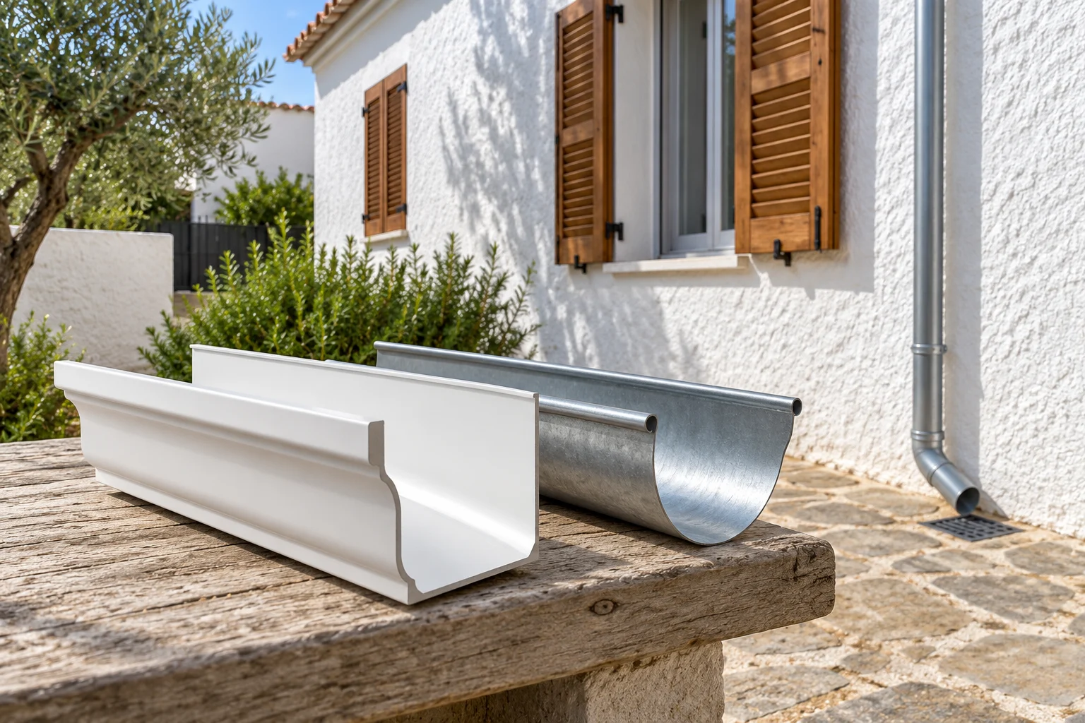 Materiales: aluminio, zinc y cobre no son intercambiables