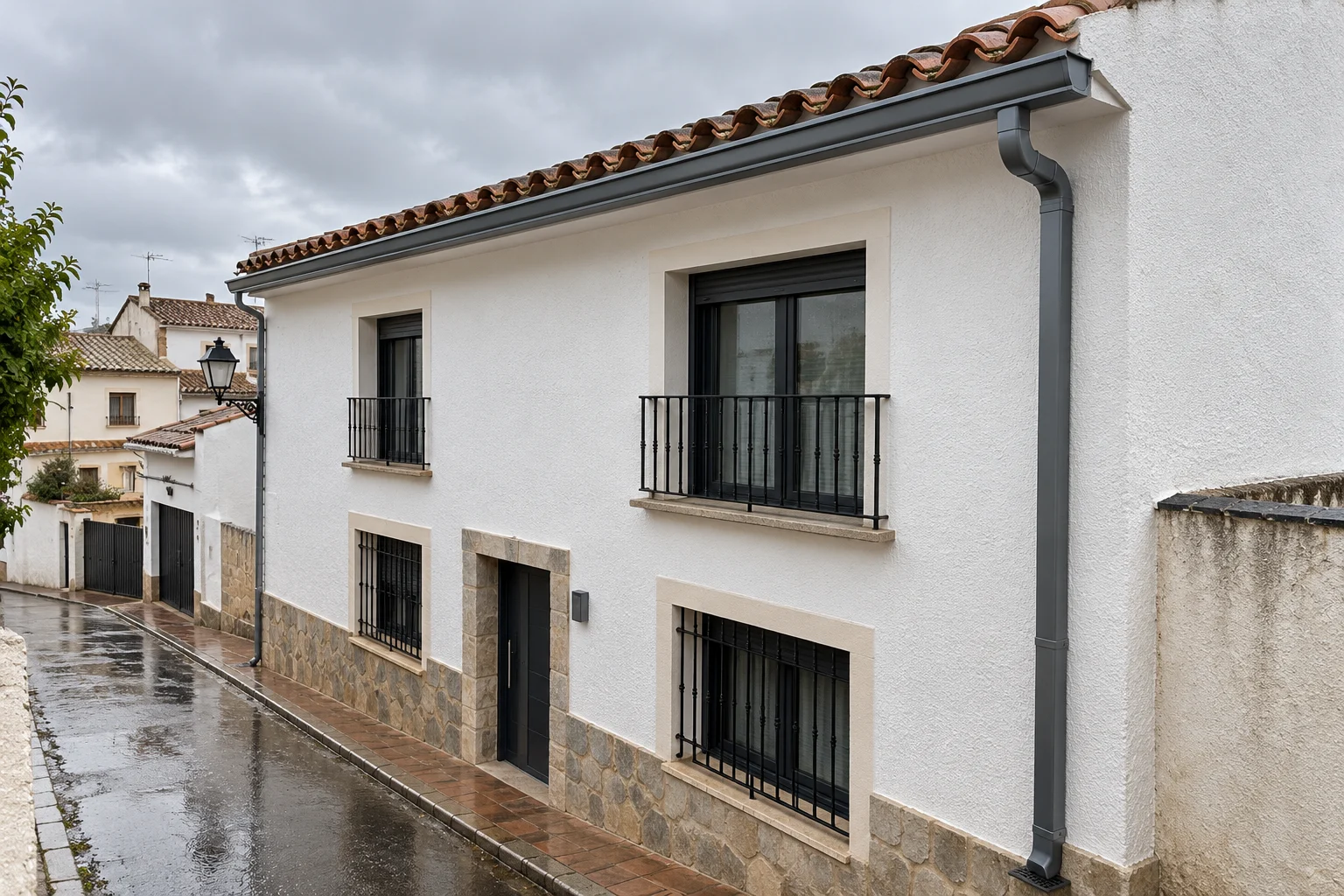 Instalación de canalones en Málaga